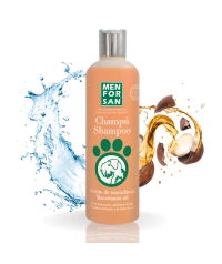 Champú para perros 300ml | Aceite de Macadamia | Menforsan