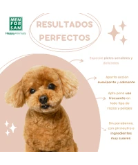 Champú para perros 300ml | Aceite de Macadamia | Menforsan