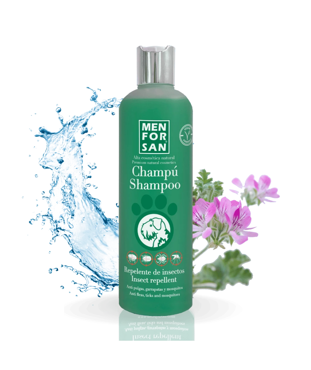 Natural insect repellent shampoo for dogs 300ml | Menforsan