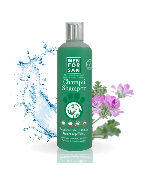 Natural insect repellent shampoo for dogs 300ml | Menforsan