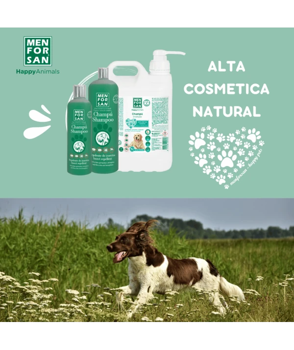 Champú Repelente de insectos para perros 300ml | Menforsan