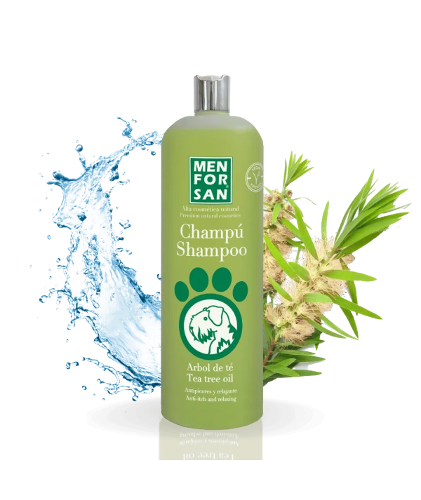 Champú para perros 300ml | Con Árbol de Té | Menforsan