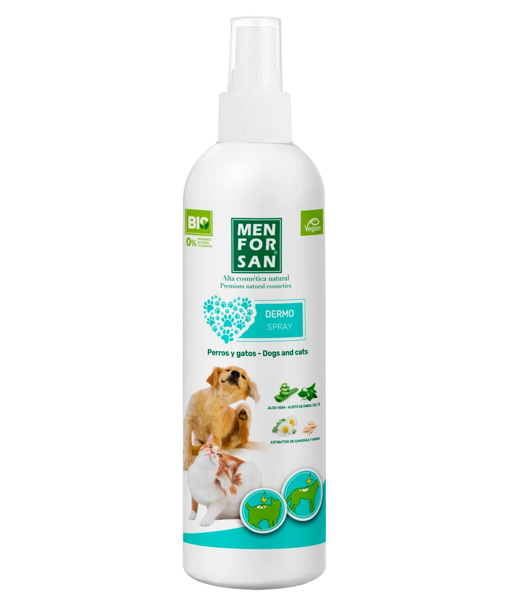 Spray anti-picores natural para perros y gatos 250ml