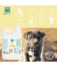 Wheat germ shampoo for puppies 300ml | Menforsan