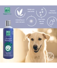 White fur shampoo for dogs 300ml | Menforsan