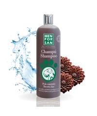 Brown fur shampoo for dogs 300ml | Menforsan