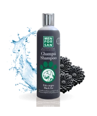 Black fur shampoo for dogs 300ml| Menforsan