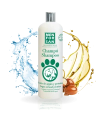 Silk protein and argan oil shampoo for dogs 300ml | Menforsan