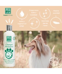 Silk protein and argan oil shampoo for dogs 300ml | Menforsan