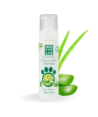 Foam shampoo with aloe vera for dogs 200ml | Con Aloe Vera | Menforsan