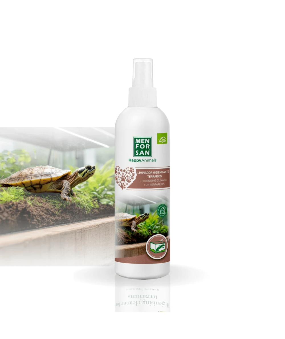Limpiador higienizante para terrarios 250ml | Menforsan
