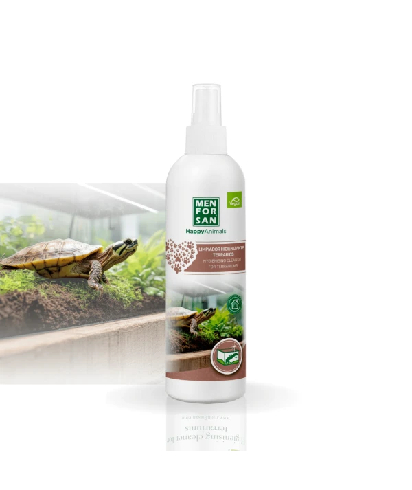 Limpiador higienizante para terrarios 250ml | Menforsan