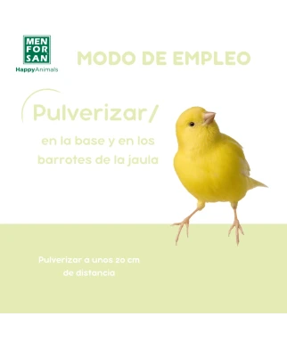 Cage hygienizer cleaner 750ml | Menforsan