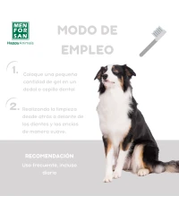 Tooth gel for dogs 60ml | MENFORSAN