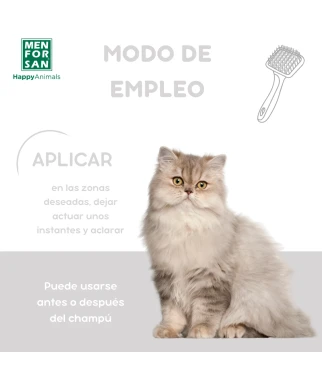 Crema suavizante acondicionadora para gatos 300ml | Menforsan