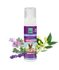 Champú en espuma anti insectos para perros 200ml | Menforsan