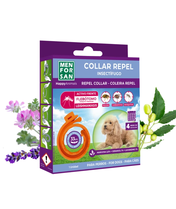 Anti-insect collar for small dogs | Menforsan