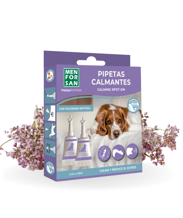 Pipetas calmantes para perros (2 unidades)