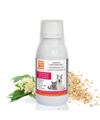 Complementary feed sensitive skin for dogs 120ml | Menforsan