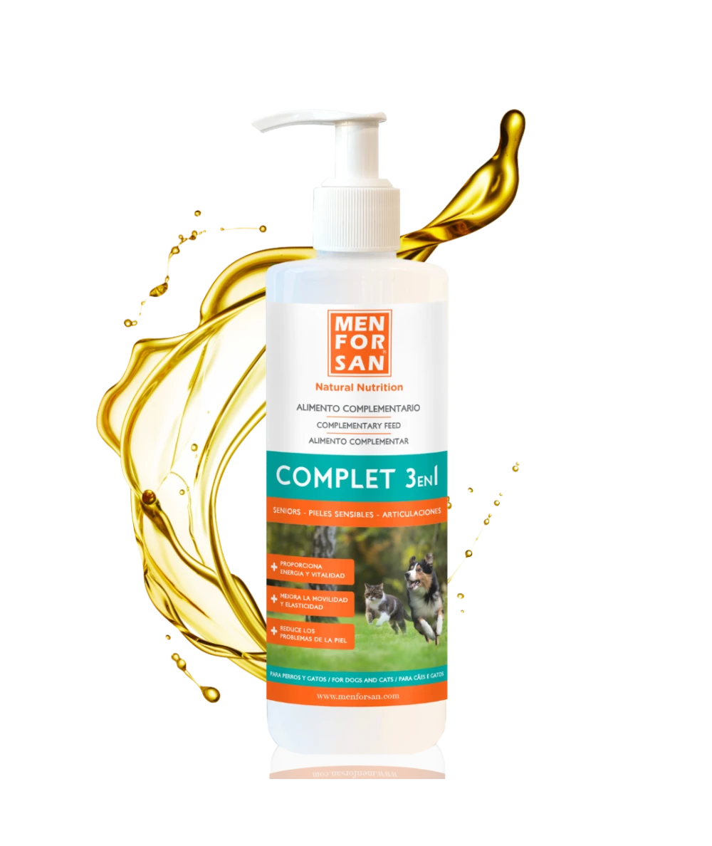 Complementary feed for dogs Complet 3 in 1 500ml | Menforsan