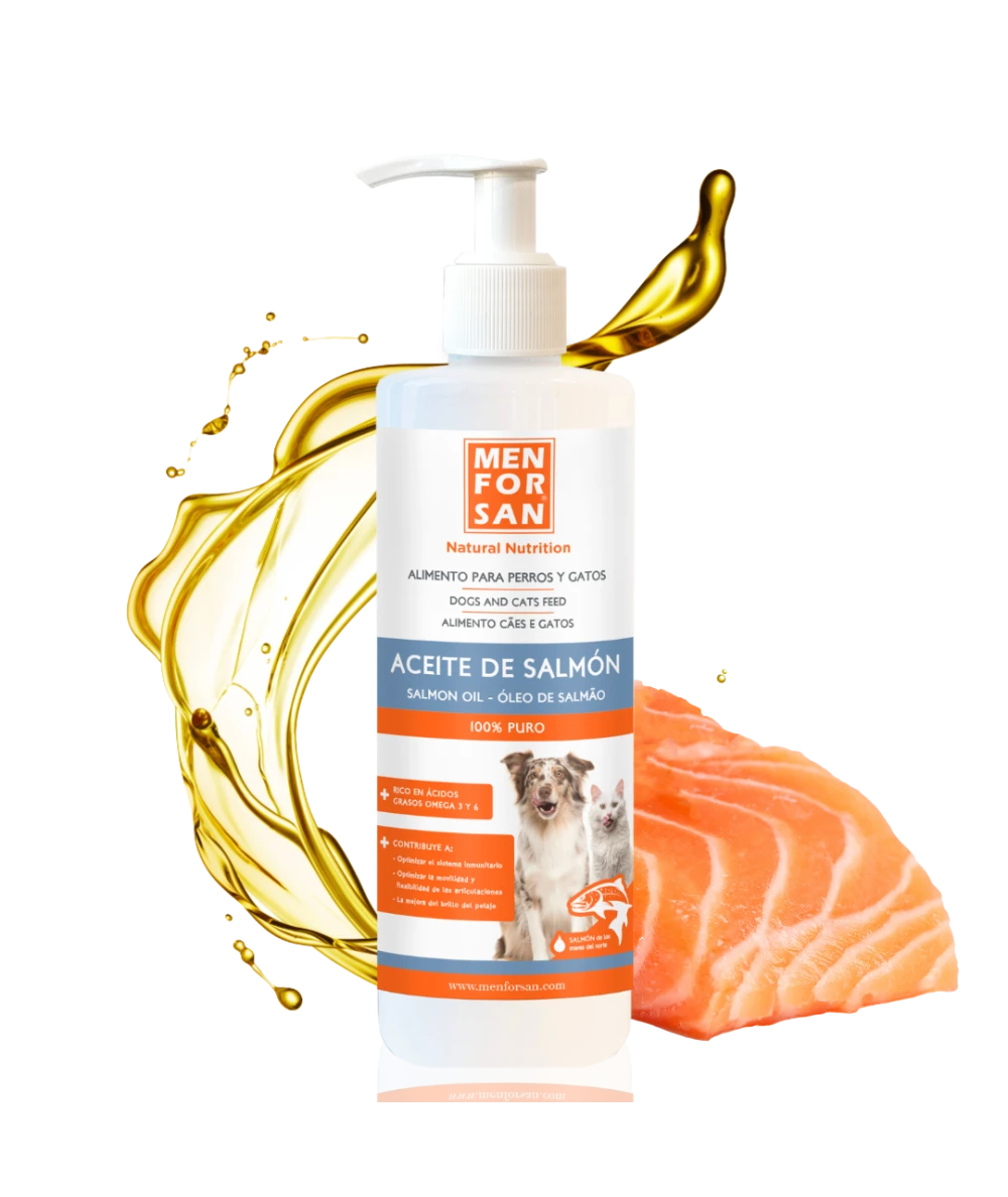 Aceite de salmón para perros y gatos 500ml