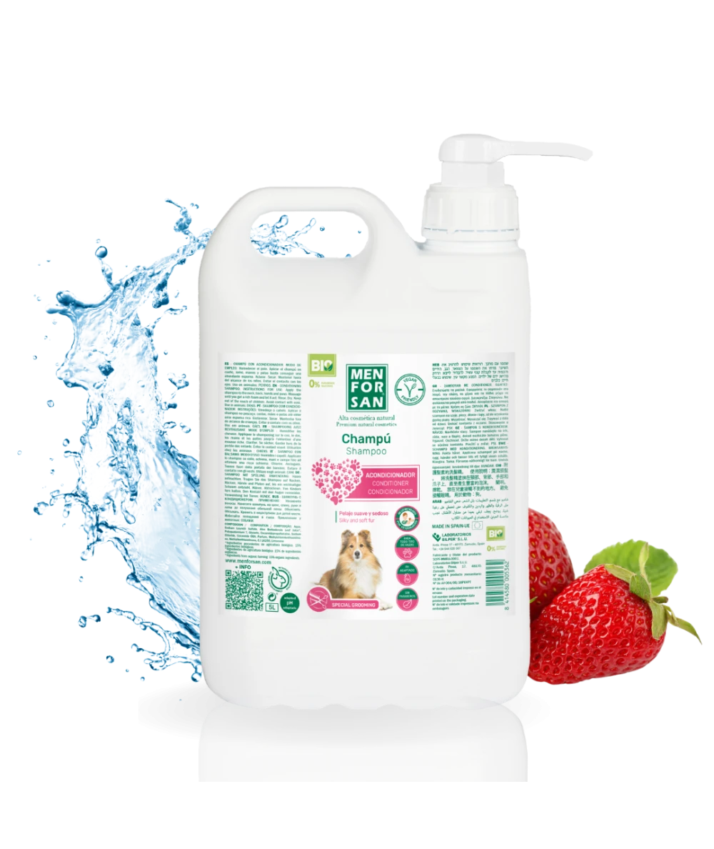 Conditioner shampoo for dogs 5L | Menforsan