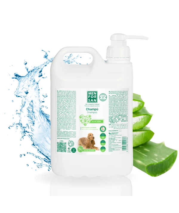 Aloe Vera shampoo for dogs 5L | Menforsan