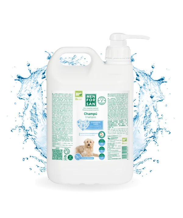 Odor eliminator shampoo for dogs 5L | Menforsan