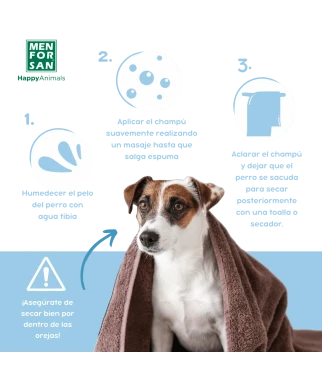 Odor eliminator shampoo for dogs 5L | Menforsan