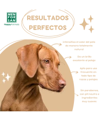 Garrafa de 5L champu perros pelo marrón