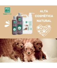 Garrafa de 5L champu perros pelo marrón