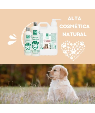 Silk protein and argan oil shampoo for dogs 5L | Menforsan