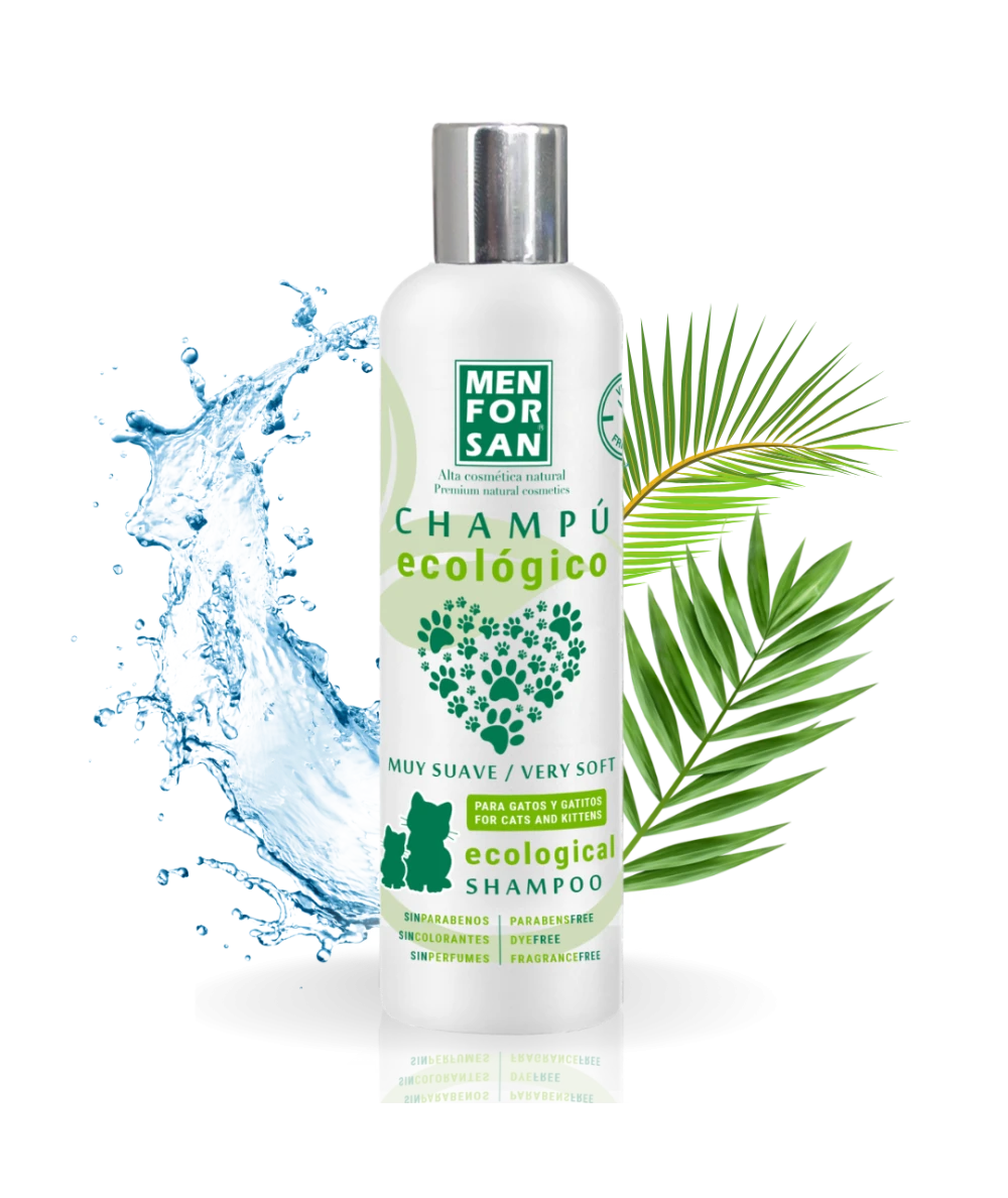 Very mild ecological shampoo for cats | Menforsan