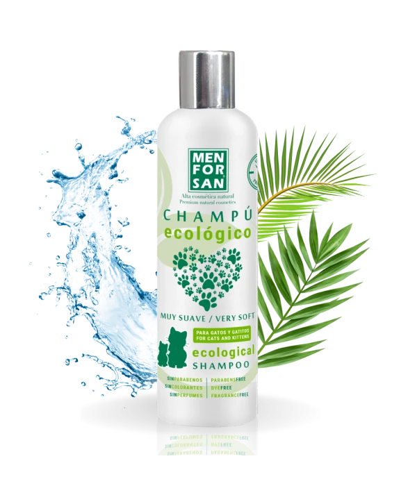 Champú Ecológico para gatos | Fórmula 1005 biodegradable | Menforsan