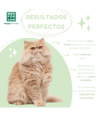 Very mild ecological shampoo for cats | Menforsan
