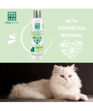 Very mild ecological shampoo for cats | Menforsan