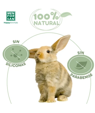 Aloe vera shampoo for rodents, ferrets and rabbits 300ml | Menforsan