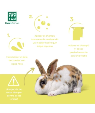 Wheat germ shampoo for ferrets 300ml | Menforsan