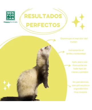 Wheat germ shampoo for ferrets 300ml | Menforsan