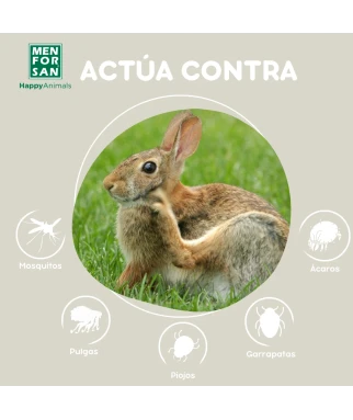 Insecticide for rodents, ferrets and rabbits enviroment 250ml| Menforsan
