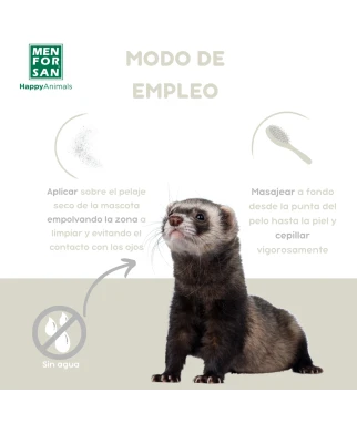 Anti-insect powder shampoo 250gr| Menforsan