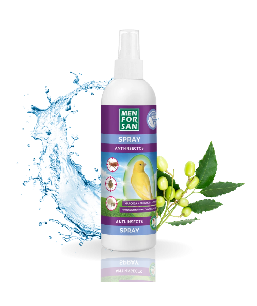 Anti-insect spray for birds | Menforsan