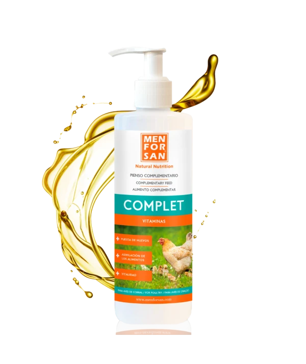 Alimento complementario complet para aves de corral | 500ml