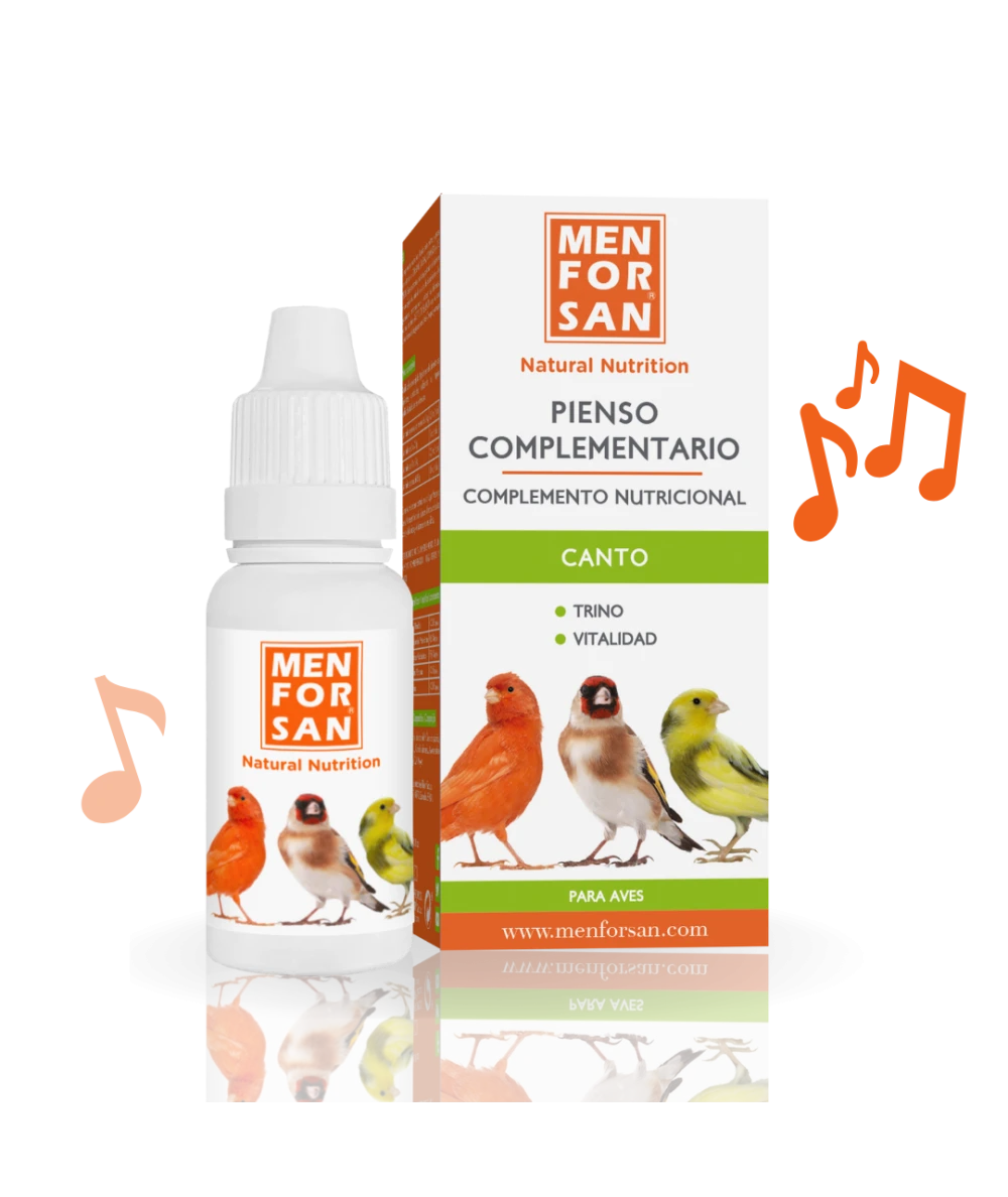 Alimento complementario canto para aves | 30ml