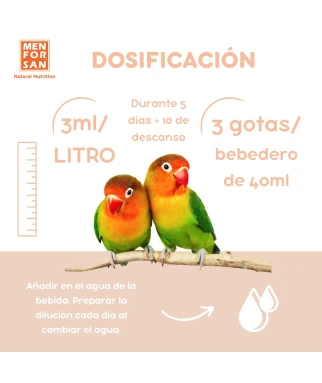 Alimento complementario aves cría | 30ml
