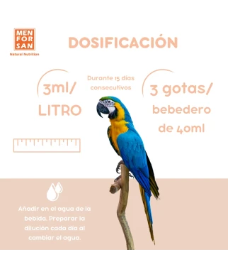 Complementary food for birds moulting 30ml