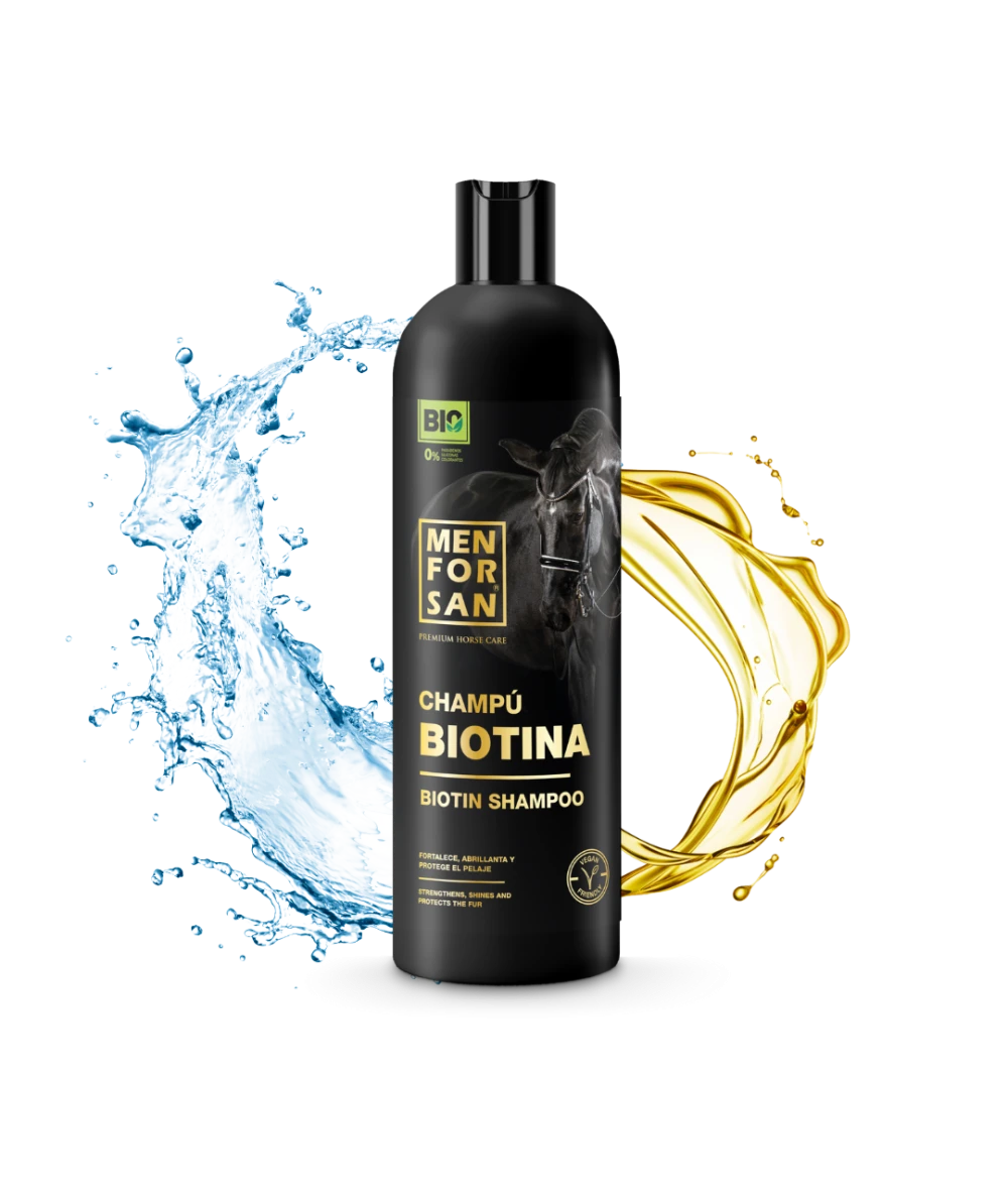Biotin shampoo for horse 1L | Menforsan