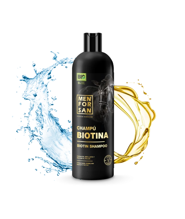 Biotin shampoo for horse 1L | Menforsan