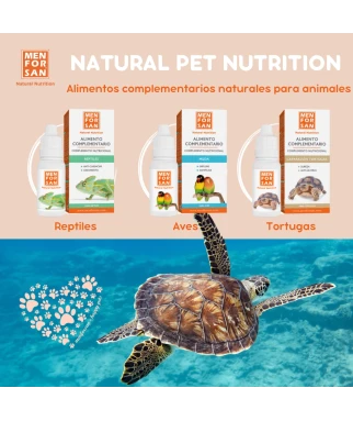 Pienso complementario caparazón de tortugas 30ml