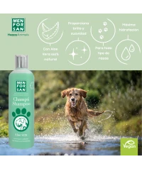 Champú con Aloe Vera para perros 5L | Repara pelajes resecos o deteriorados | Menforsan